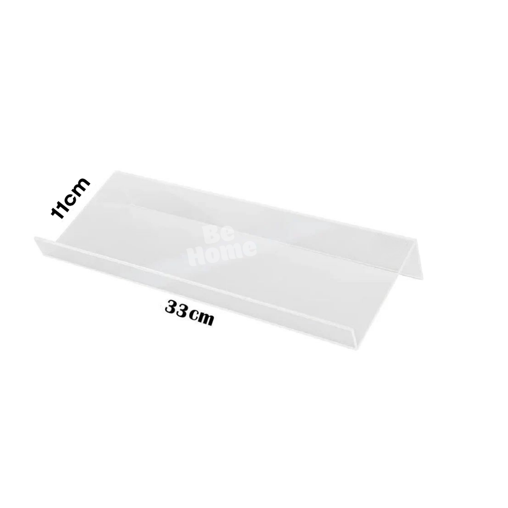 Lot de 4 Organiseurs de Tiroir à Épices en Plexiglass Transparent