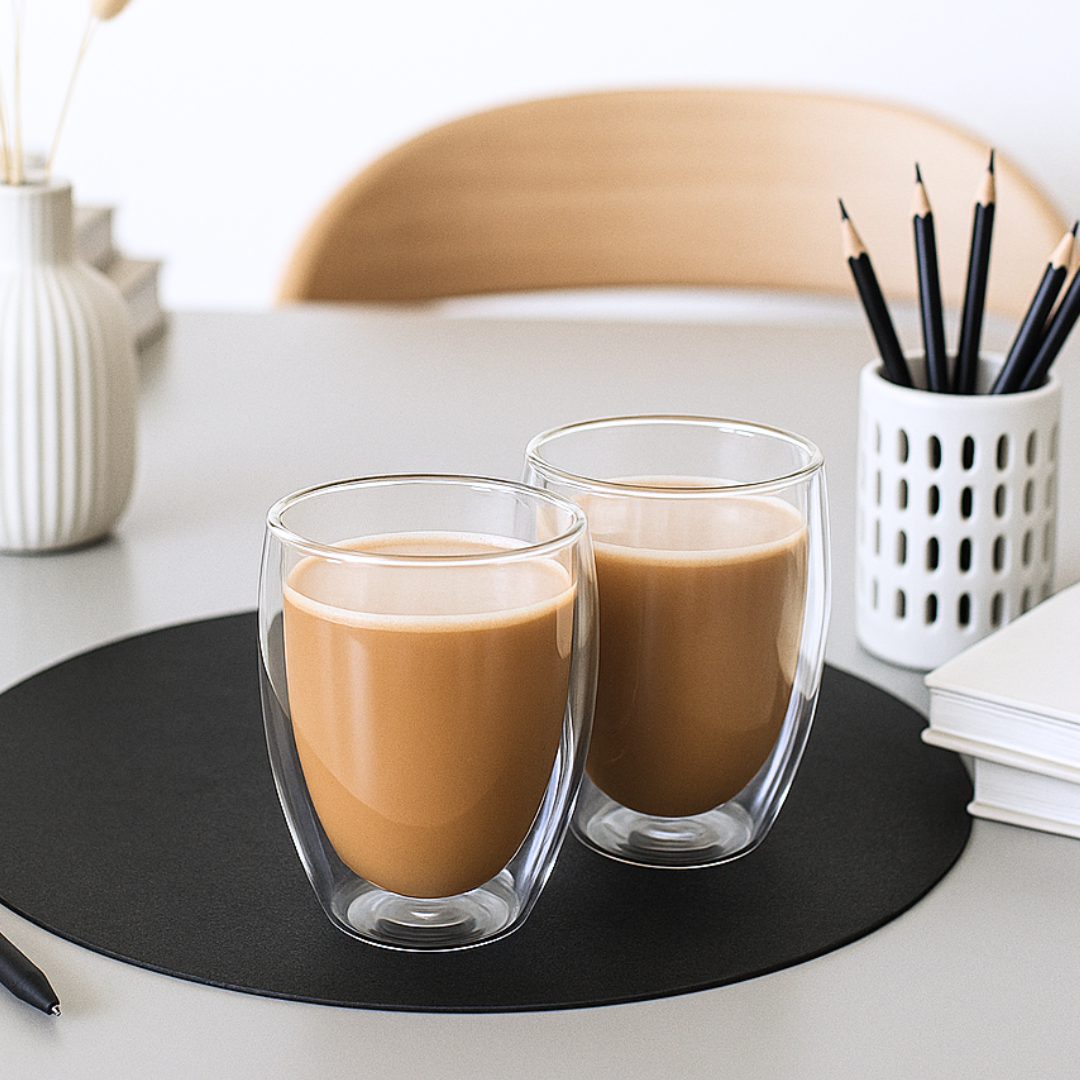 Lot de 2 Verres Double Paroi – 360 ml