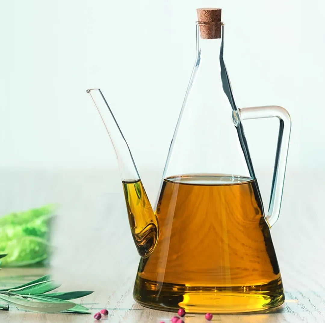 Bouteille à Huile en Verre