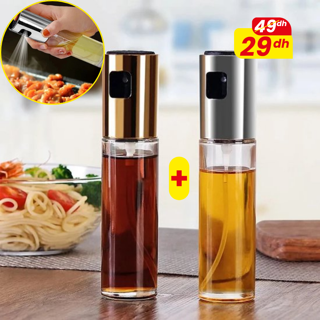 Lot de 2 Pulvérisateurs d’Huile de Cuisson 100 ml