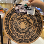 Set de Table Rond Bohème – 38 cm